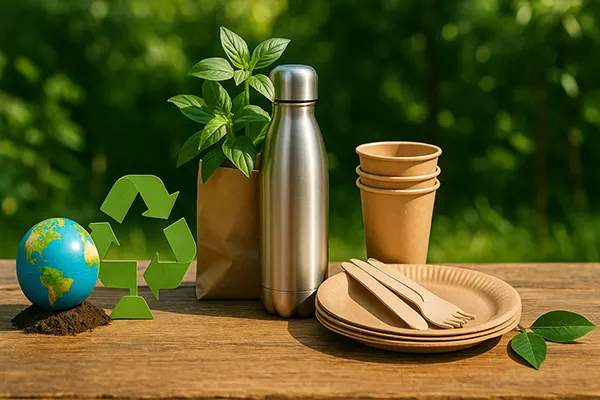 Eco marketing concept